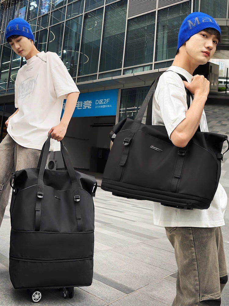 FARYON Voyager Duffel –  Premium Wheeled Travel Bag