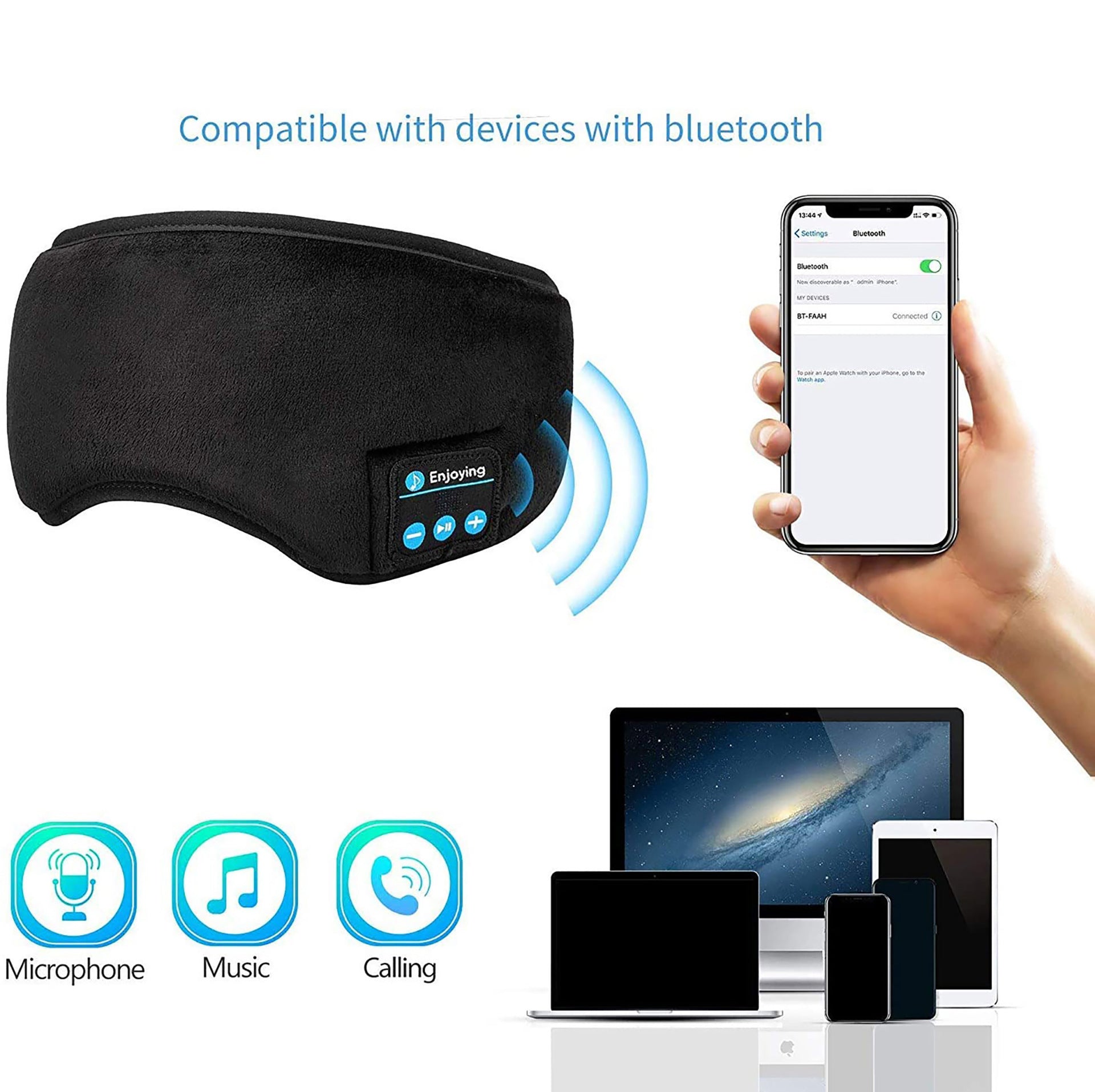 FARYON 3D Bluetooth Sleep Mask