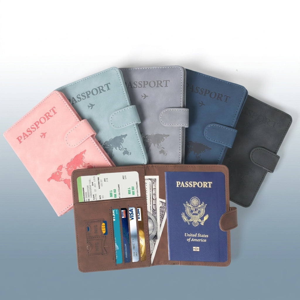 FARYON RFID Passport Holder & Travel Wallet