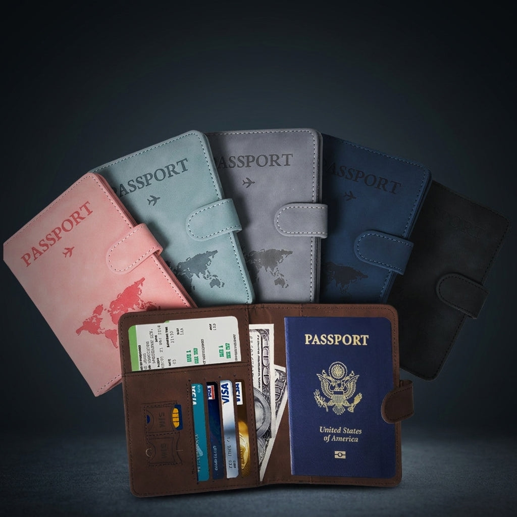 FARYON RFID Passport Holder & Travel Wallet